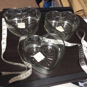 Heart Shaped Bowls (3)